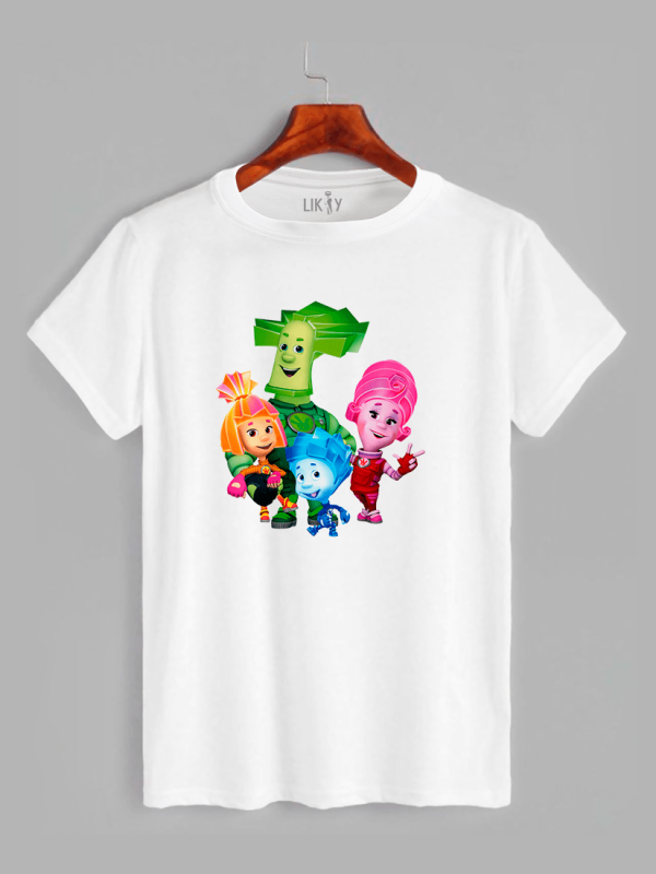 Футболка дитяча з принтом Фіксікі - 21030338