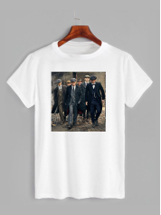 Футболка с принтом Острые козырьки - Peaky Blinders (2701)