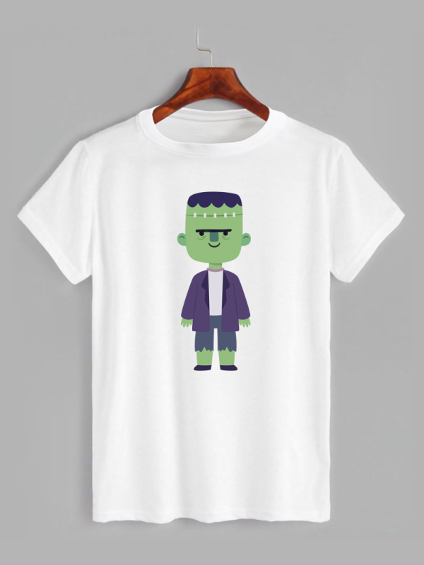 Футболка з принтом Хеллоуїн Зомбі (2344)