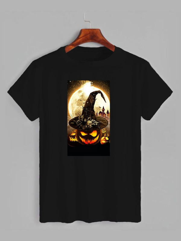 Футболка з принтом Хеллоуїн (2345)