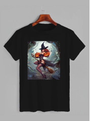 Футболка з принтом Хеллоуїн Pumpkin (2349)