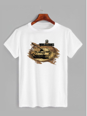 Футболка з принтом Игра World of Tanks - Мир Танков (1642)