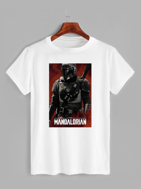 Футболка з принтом The Mandalorian (Мандалорець) (2568)