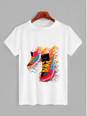 Футболка с принтом Кеды Nike (1746)