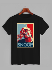 Футболка з принтом Снуп Дог (Snoop Dogg) (2711)