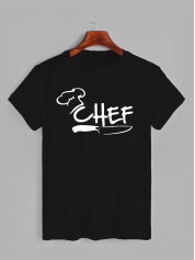 Футболка с принтом Chef (Шеф повар) (0504)