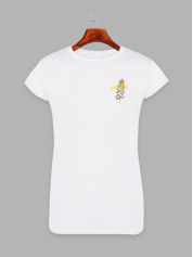 Женская футболка с принтом Веточка (1505)