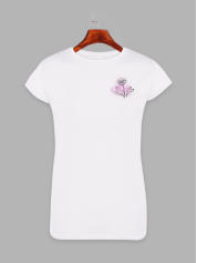 Женская футболка с принтом Цветок (1509)