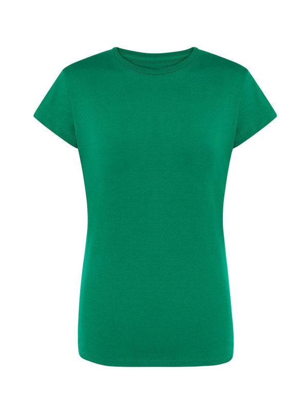 Женская футболка с принтом Веточка зеленая (1507)