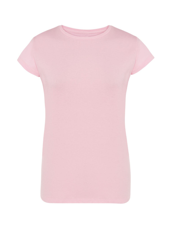 Женская футболка с принтом Розовый цветок (1506)
