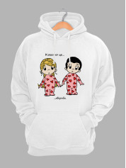 Худі до Дня закоханих з принтом Love is - хвороба (0203)