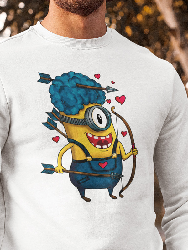 Світшот з принтом Міньйон Амур (0234)