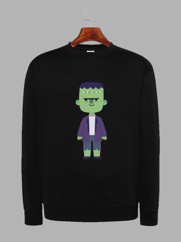 Світшот з принтом Хеллоуїн Зомбі