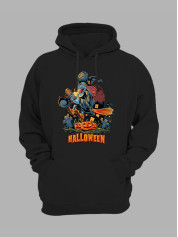 Толстовка худі з принтом Halloween (2307)