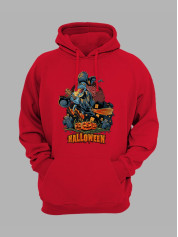 Толстовка худі з принтом Halloween (2307)