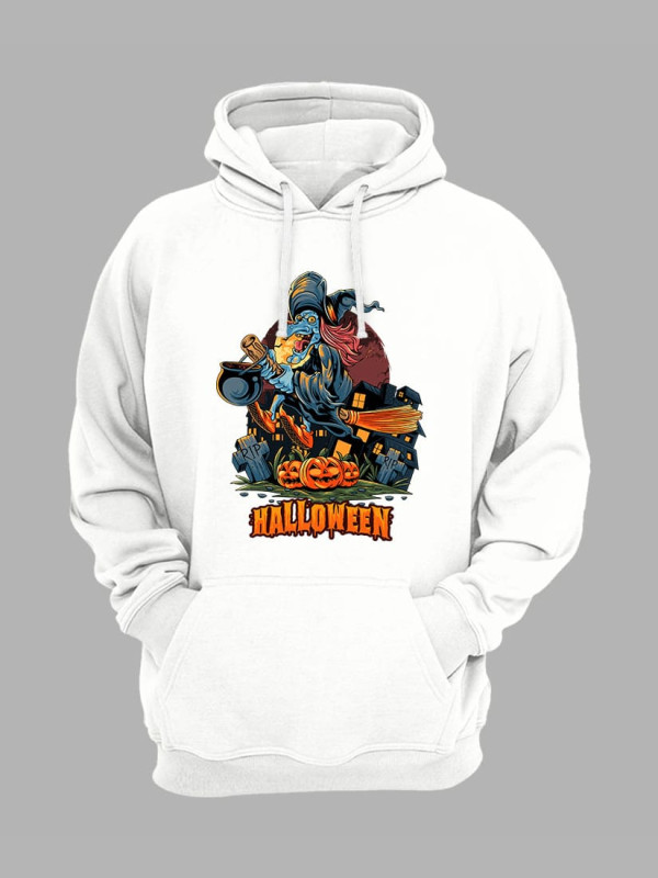 Толстовка худі з принтом Halloween (2307)