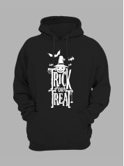 Толстовка худі з принтом Trick or Treat Хеллоуїн (2329)