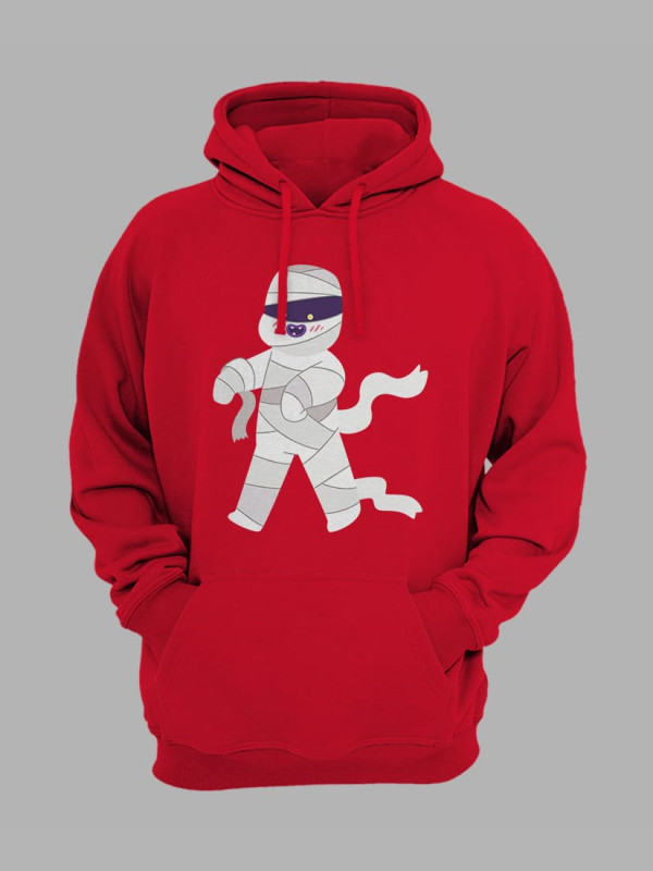 Толстовка худі з принтом Мумія Хеллоуїн (2334)