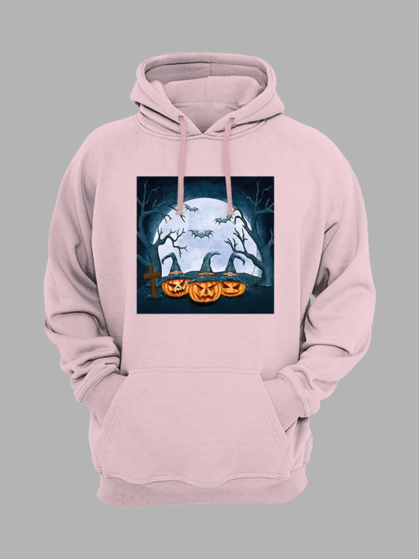 Толстовка худі з принтом Хеллоуїн Pumpkin (2341)