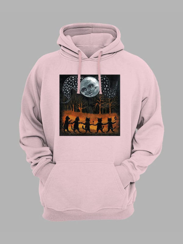 Толстовка худі з принтом Halloween (2351)