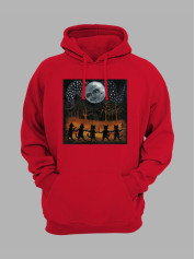 Толстовка худі з принтом Halloween (2351)