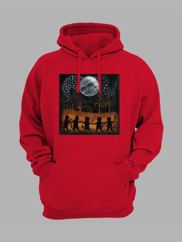 Толстовка худі з принтом Halloween (2351)