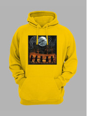 Толстовка худі з принтом Halloween (2351)