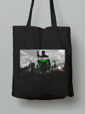 Екосумка шопер з бавовни 38х40см з принтом Call of Duty - Кол оф Дьюти - 1601