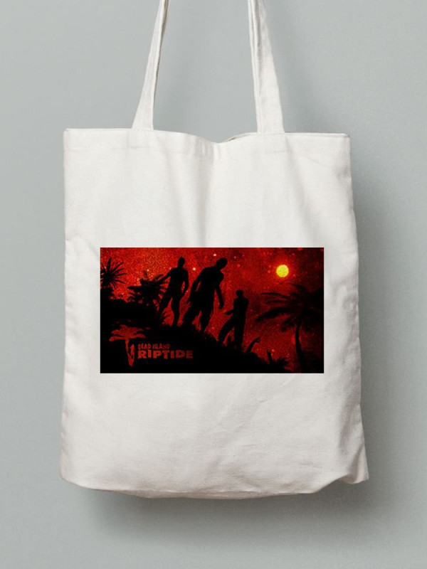 Екосумка шопер з бавовни 38х40см з принтом Dead Island (Мертвий острів) - 1606