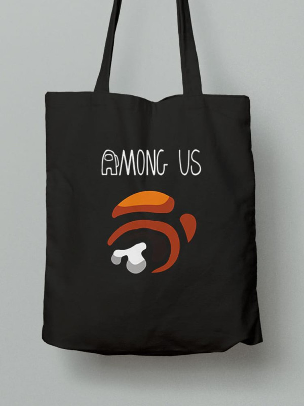 Екосумка шопер з бавовни 38х40см з принтом Among Us Амонг Ас (Серед нас) - 2544