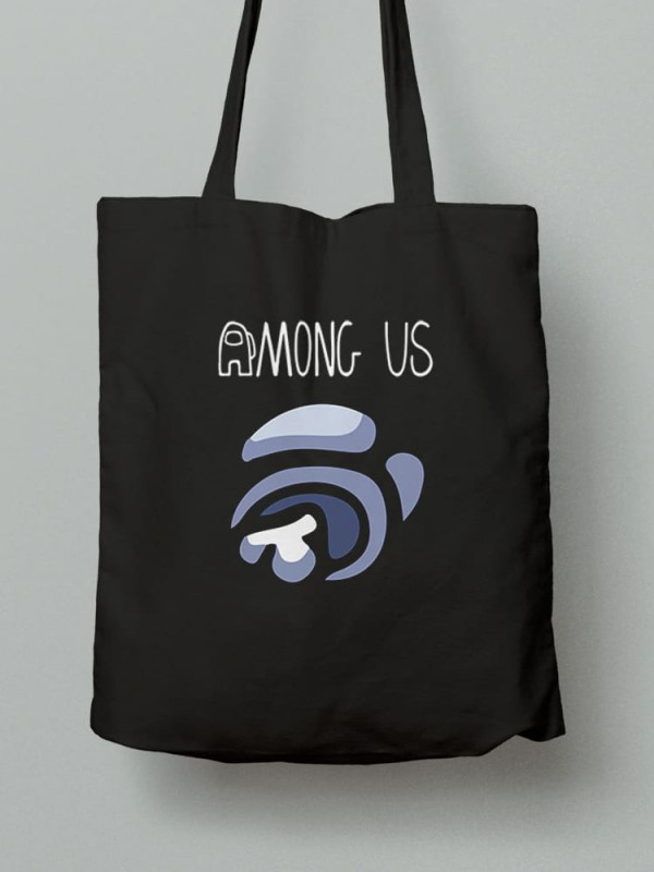 Екосумка шопер з бавовни 38х40см з принтом Among Us Амонг Ас (Серед нас) - 2556