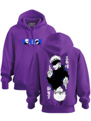 Толстовка худі з принтом аніме Satoru Gojo - Сатору Годжо, 241110078