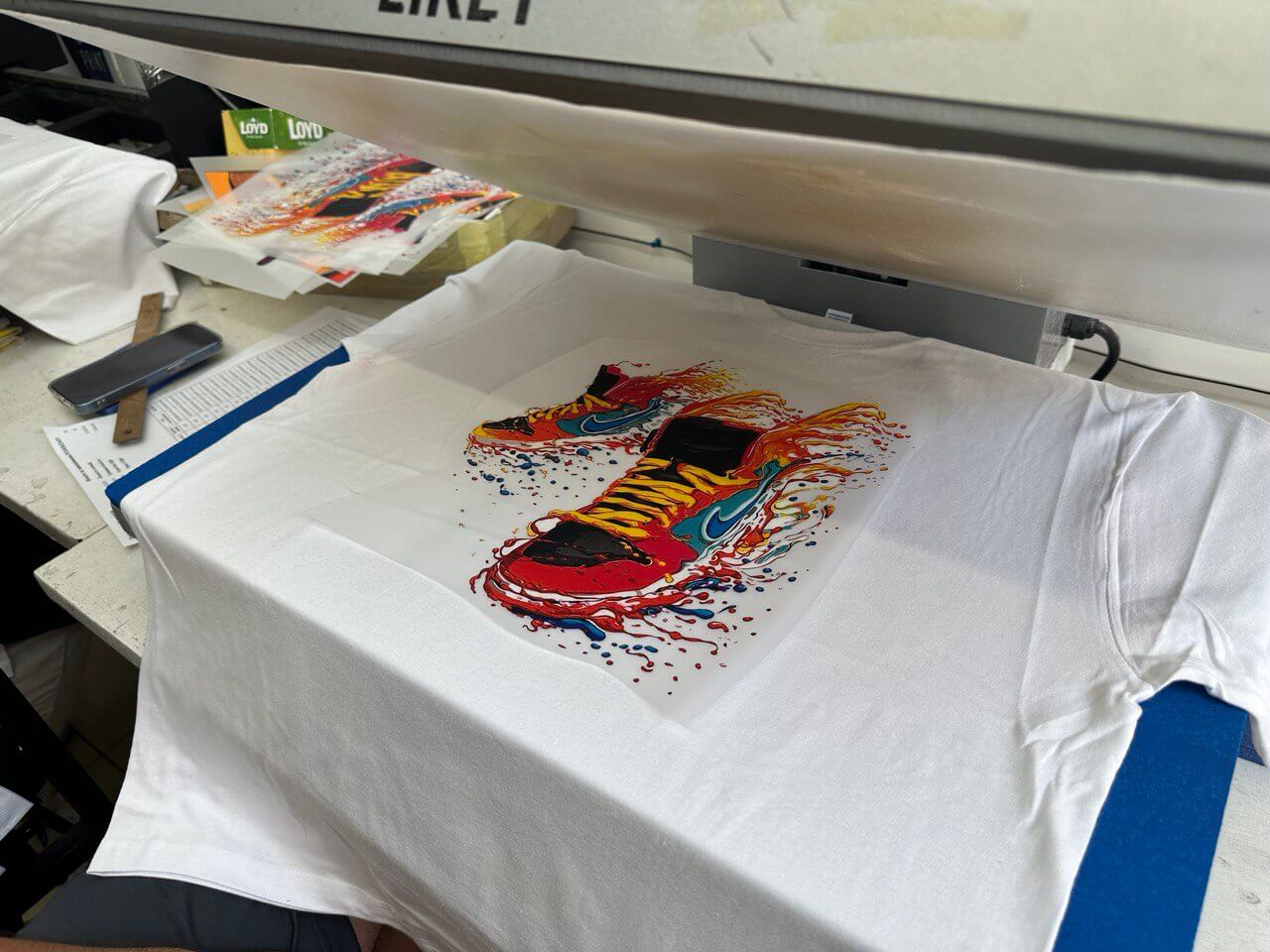 ДТФ друк на замовлення DTF друк на тканині в Одесі